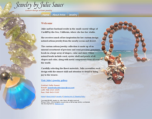 Jewelry by Julie Sauer